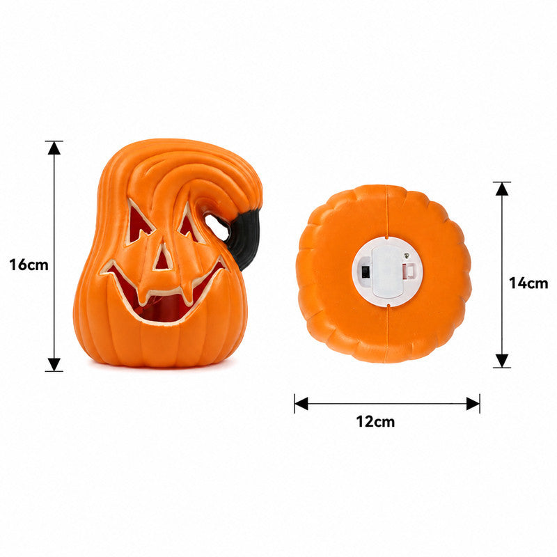 LED-Halloween-Kürbis „Jack O’Lantern“ – batteriebetrieben